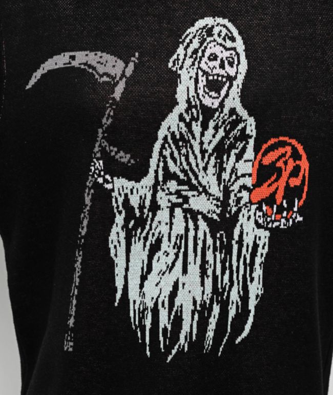 Broken Promises Handout Black Sweater - thumbnail 3