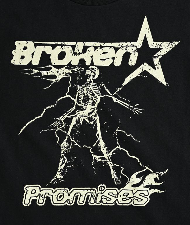 Broken Promises Kids Forcefield Black T-Shirt - thumbnail 3