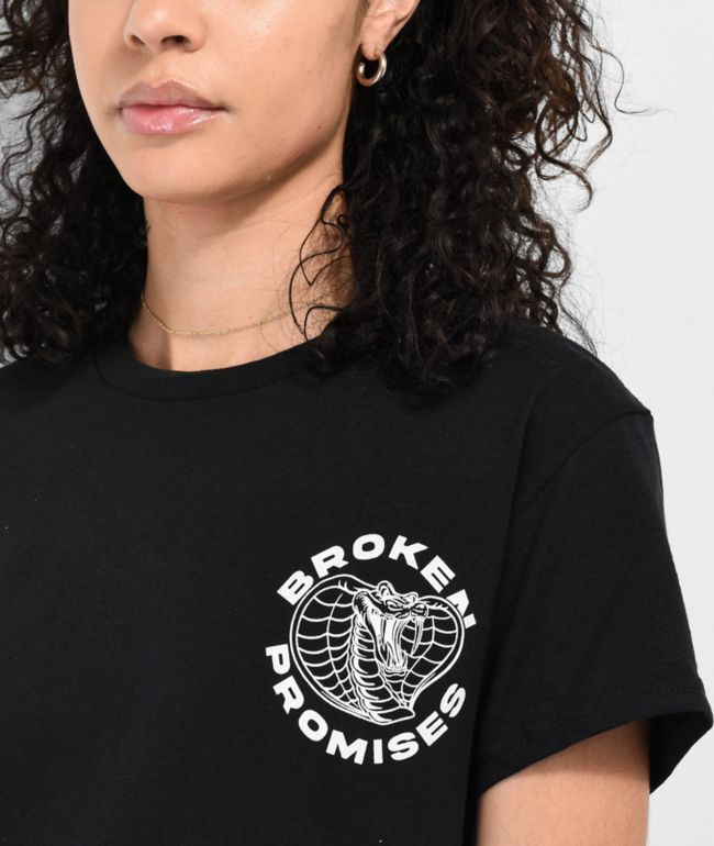 Broken Promises King Cobra Black T-Shirt - thumbnail 3