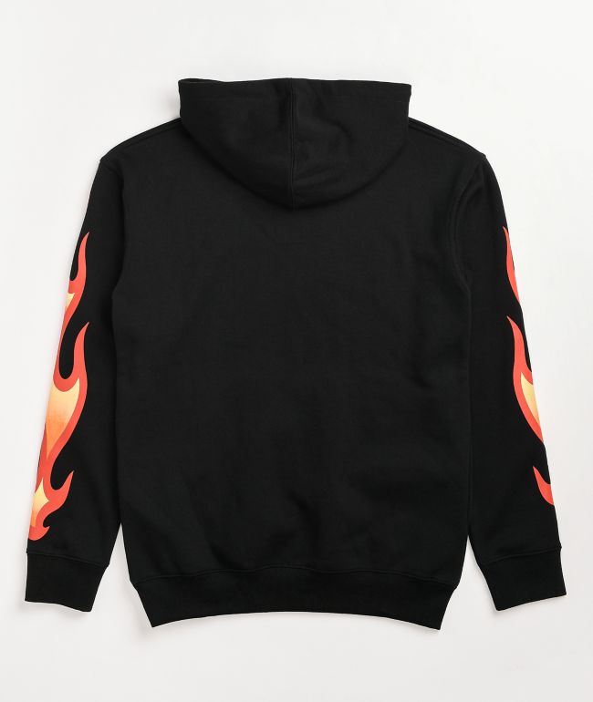 Broken Promises Knuckle Down Black Hoodie - thumbnail 2