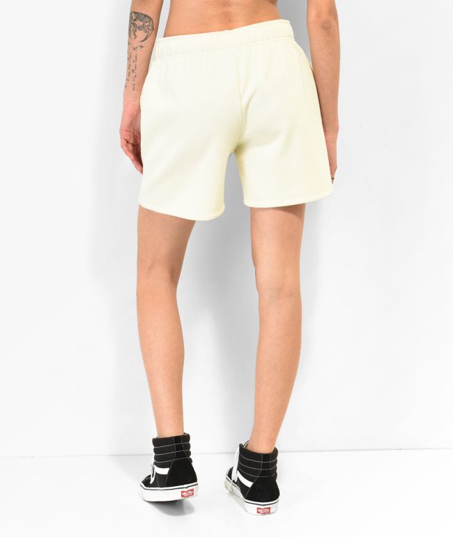 Broken Promises Lasso Cream Sweat Shorts - thumbnail 2