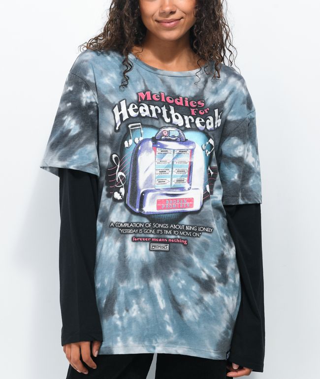 Broken Promises Melodies For Heartbreak 2Fer Long Sleeve T-Shirt