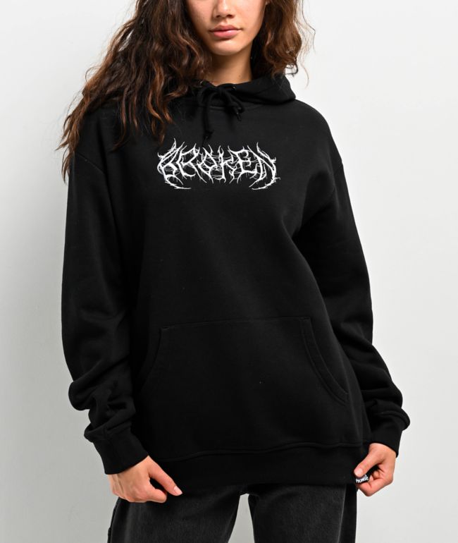 Broken Promises Moshpit Black Hoodie