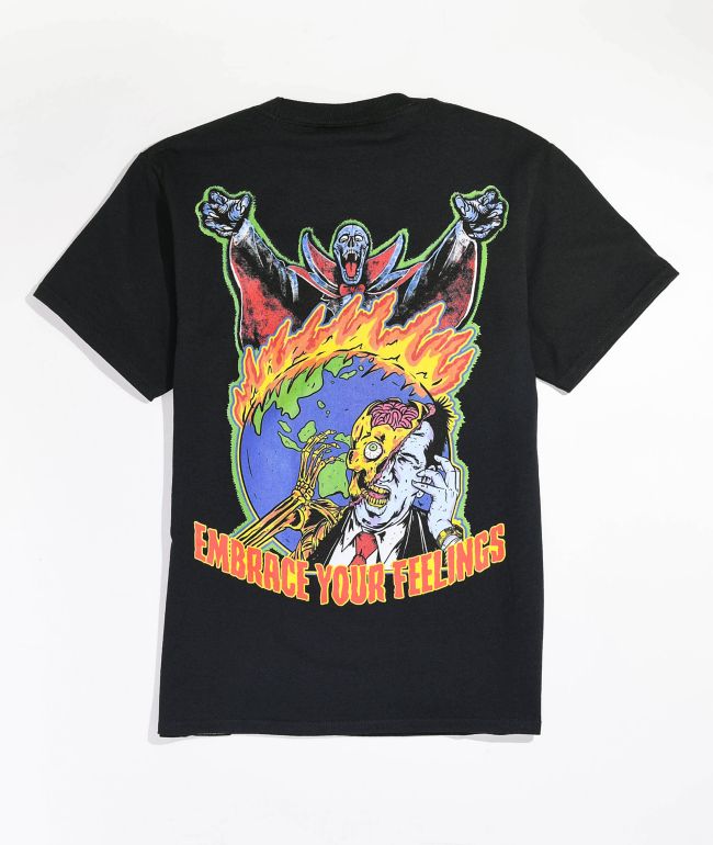 Broken Promises Never Forgive Black T-Shirt - thumbnail 2