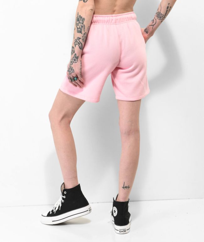 Broken Promises Stallion Pink Sweat Shorts - thumbnail 2