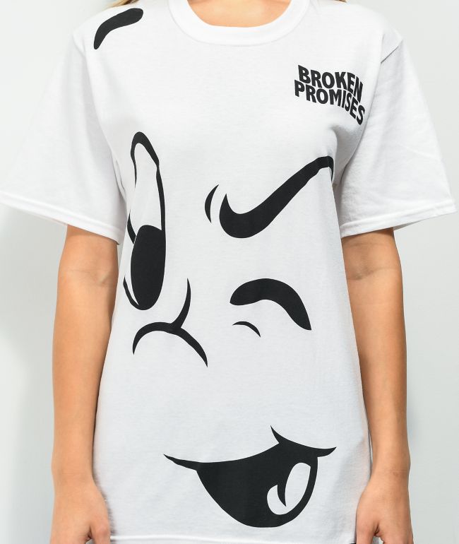 Broken Promises x Casper Haunt Me White T-Shirt - thumbnail 3