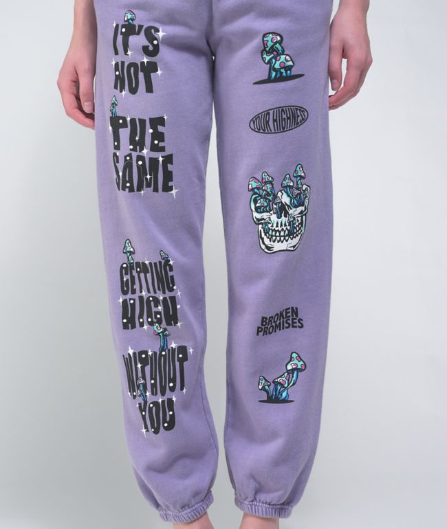Broken Promises x Your Highness Magic Mushrooms Sweatpants - thumbnail 3