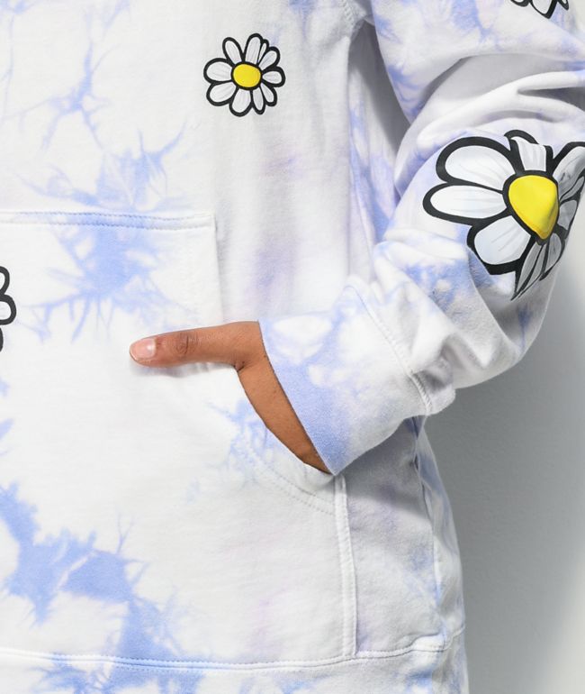 By Samii Ryan Daisy Purple Tie Dye Hoodie - thumbnail 3