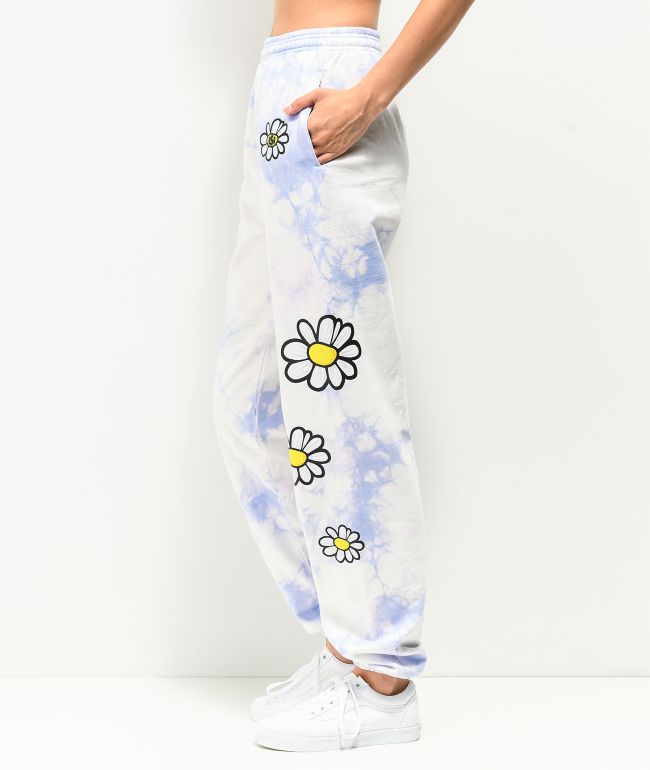 By Samii Ryan Daisy Purple Tie Dye Sweatpants - thumbnail 3