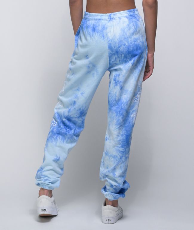 By Samii Ryan Day Dreamer Blue Tie Dye Sweatpants - thumbnail 2