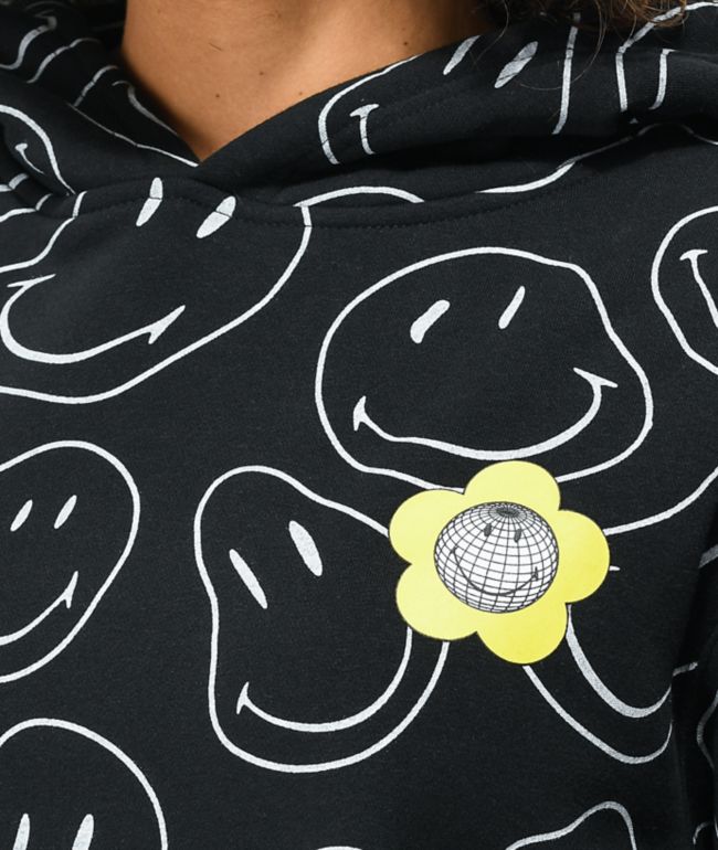 By Samii Ryan x Smiley Universe Black Hoodie - thumbnail 2