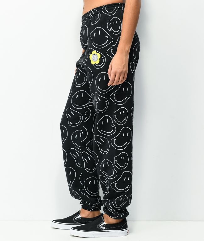 By Samii Ryan x Smiley Universe Black Sweatpants - thumbnail 3