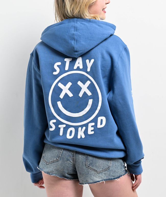 CboysTV Stay Stoked Blue Hoodie