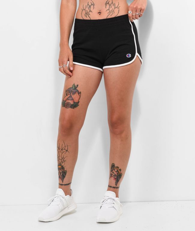 Champion Black & White Gym Shorts