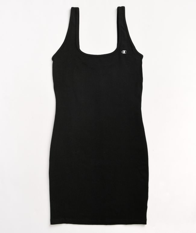 Champion Black Bodycon Tank Dress