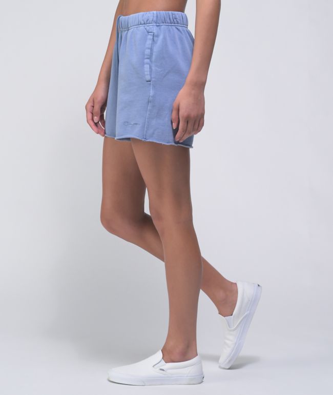 Champion Lightweight Blue Fleece Shorts - thumbnail 3