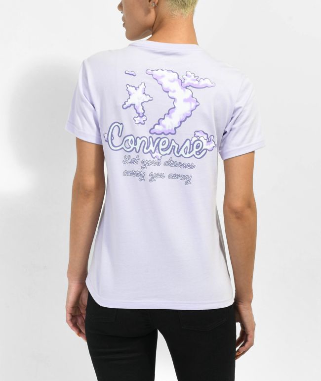 Converse Dreamer Vapor Violet T-Shirt - thumbnail 2