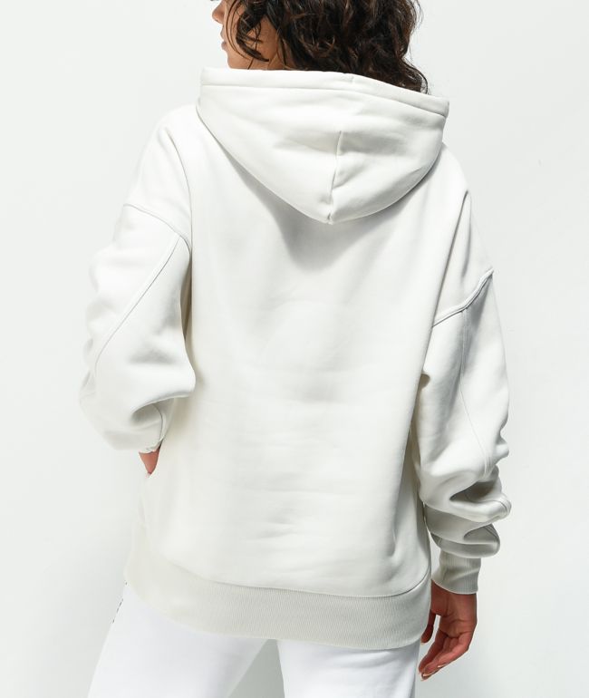 Converse Oversized Vintage White Hoodie - thumbnail 2