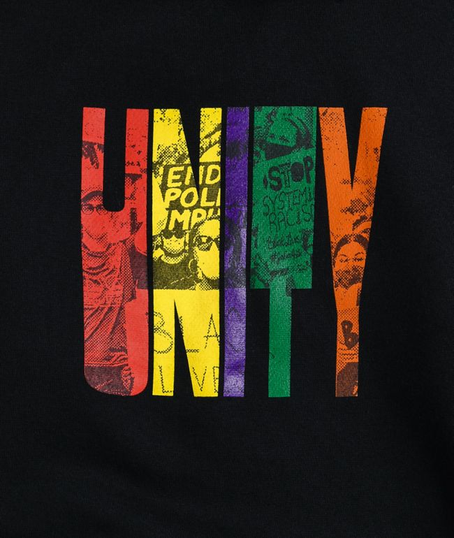 Cross Colours Unity Black Hoodie - thumbnail 3