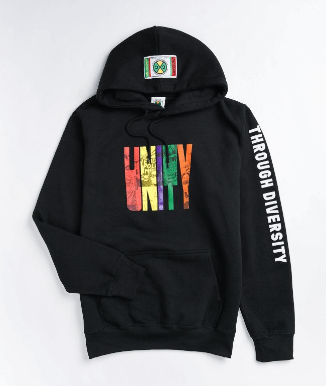 Cross Colours Unity Black Hoodie