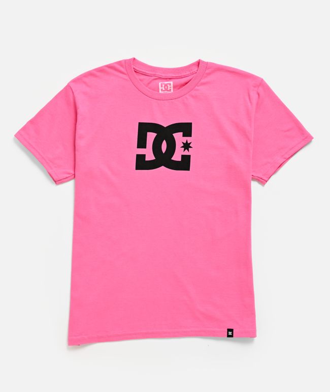 DC Kids Star Pink & Black T-Shirt