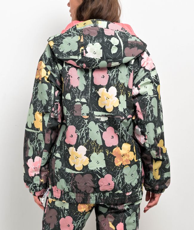 DC x Andy Warhol Chalet Floral 10K Anorak Jacket - thumbnail 2
