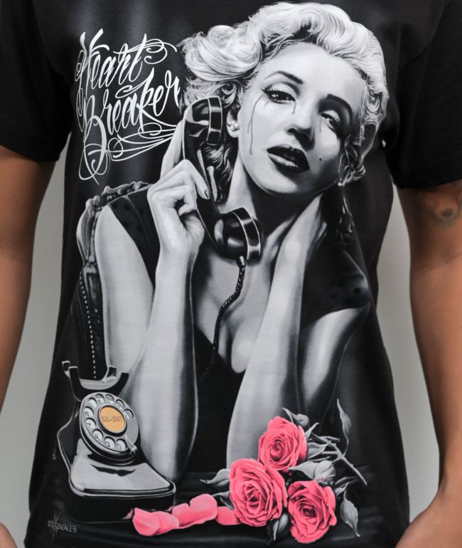 DGA Heart Breaker Black T-Shirt - thumbnail 3