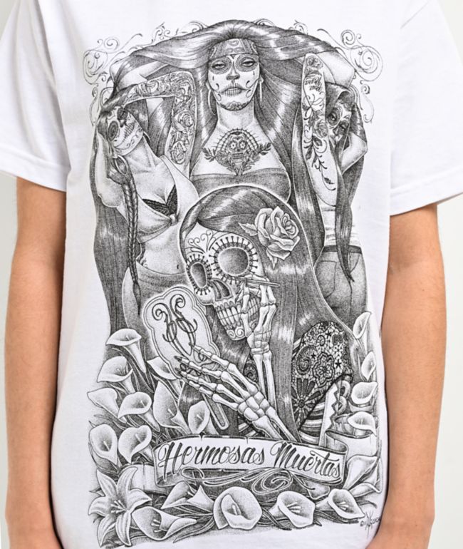 DGA Muertas White T-Shirt - thumbnail 2