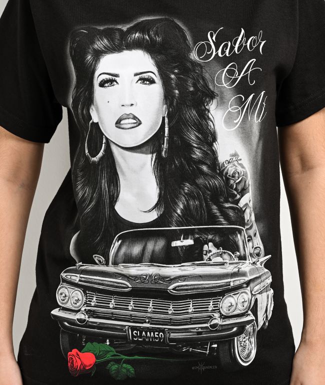 DGA Sabor A Mi Black T-Shirt - thumbnail 3