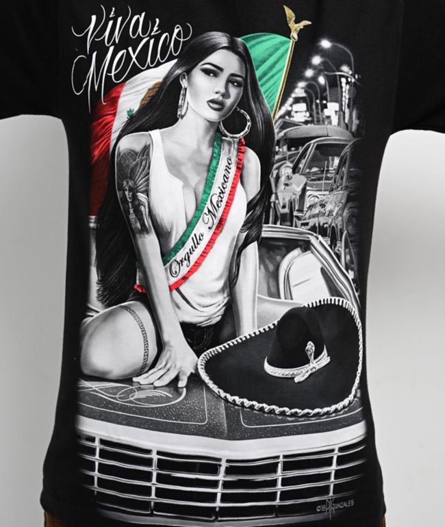 DGA Viva Mexico Black T-Shirt - thumbnail 3