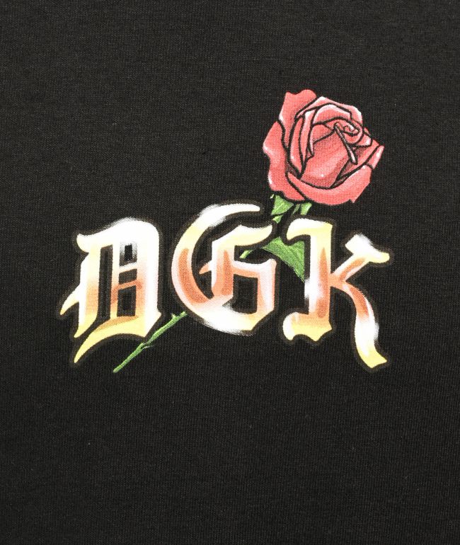 DGK Casta Black Long Sleeve T-Shirt - thumbnail 3