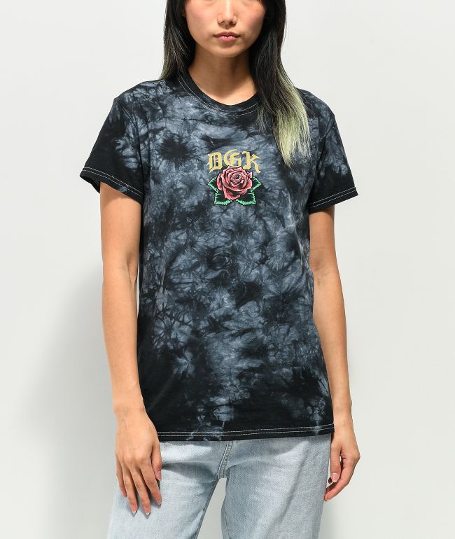 DGK Guadalupe Black Tie Dye T-Shirt - thumbnail 2