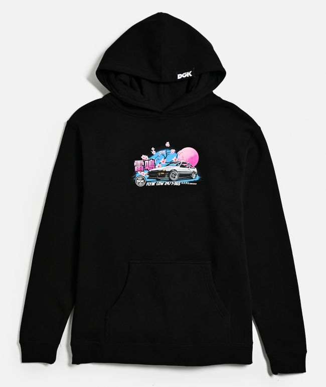 DGK Kids Akina Pass Black Hoodie - thumbnail 2