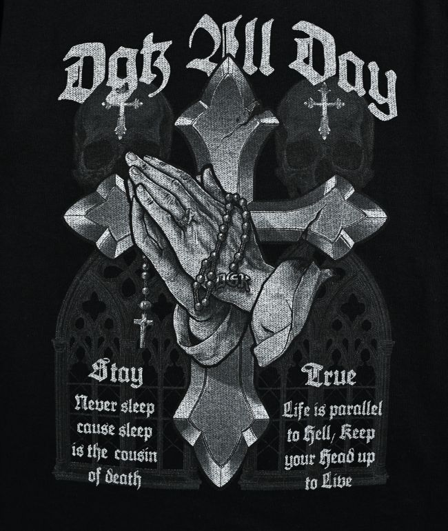 DGK Kids Arches Black T-Shirt - thumbnail 3