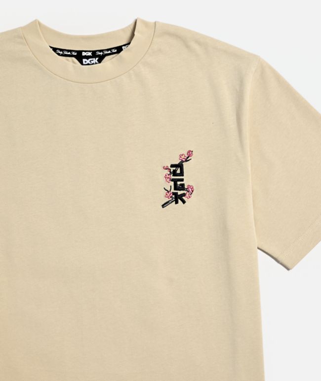DGK Kids Haiku Tan T-Shirt - thumbnail 3