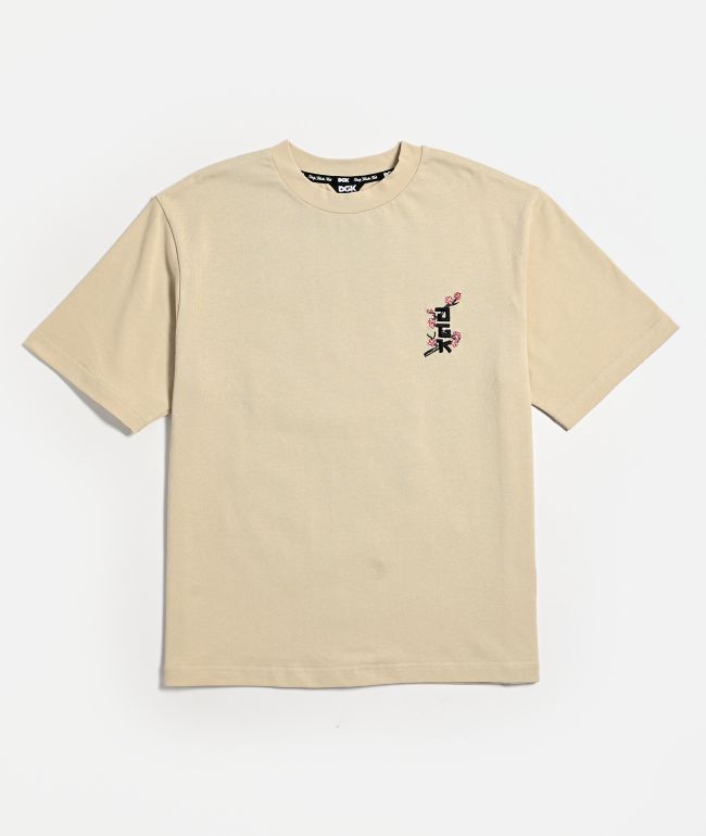 DGK Kids Haiku Tan T-Shirt - thumbnail 2