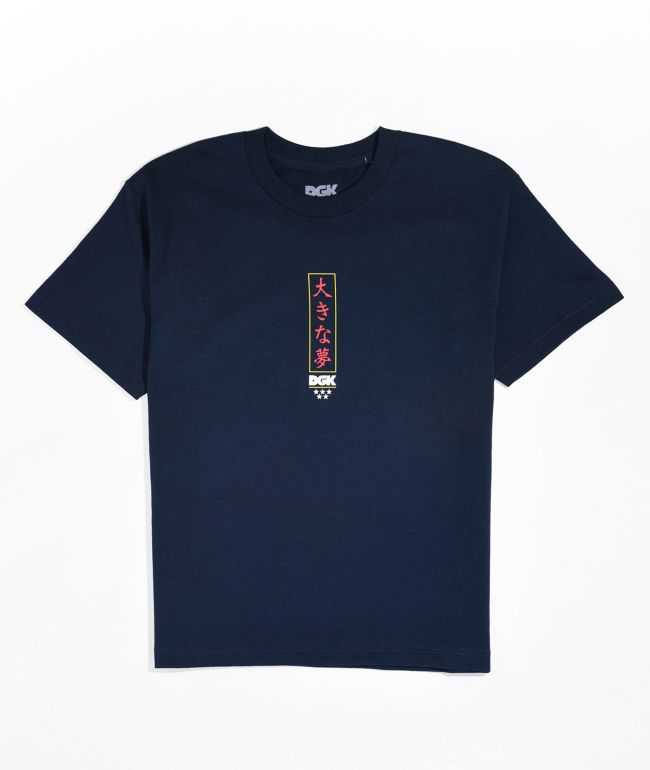 DGK Kids Harmony Navy T-Shirt - thumbnail 2