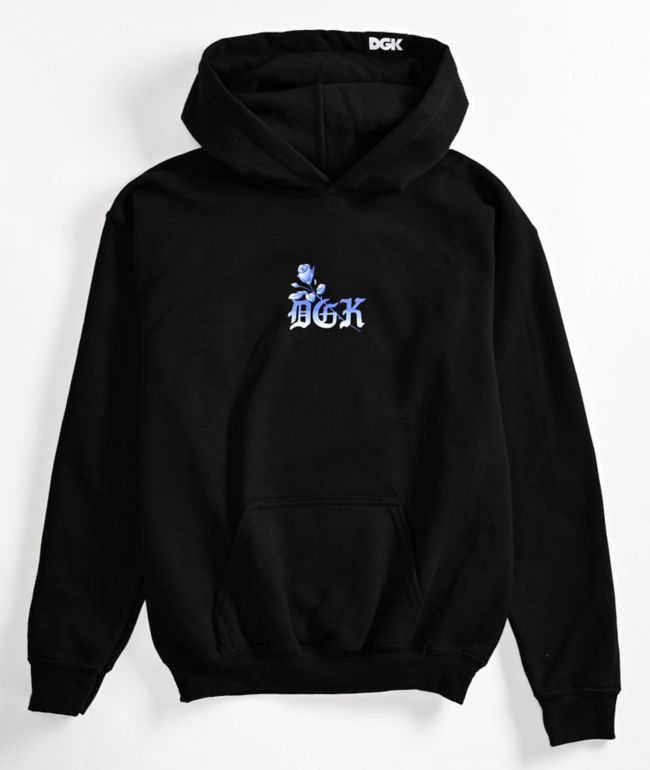 DGK Kids Lo-Side Black Hoodie - thumbnail 2