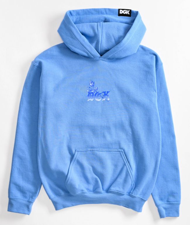 DGK Kids Lo-Side Light Blue Hoodie - thumbnail 2