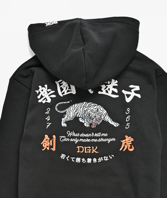 DGK Kids Roamer Black Zip Hoodie - thumbnail 3