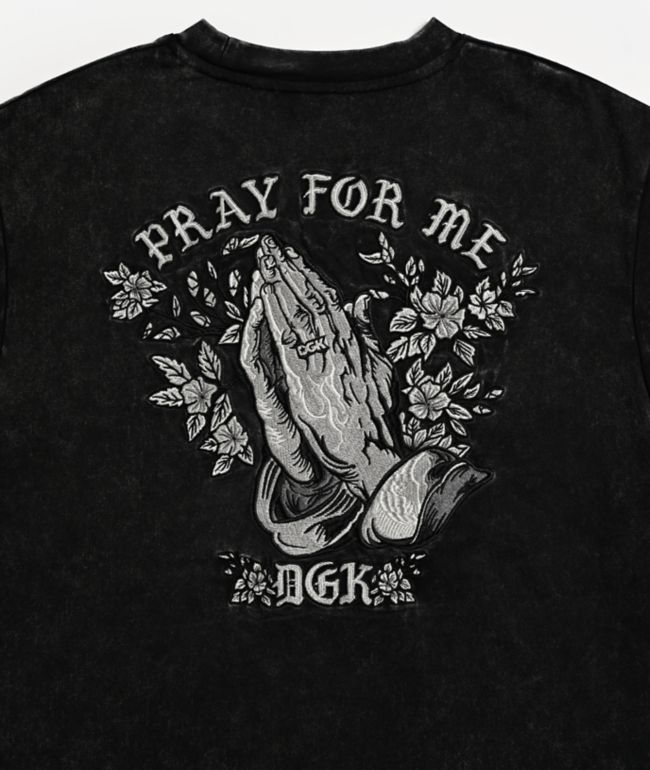 DGK Kids Saint Black Wash T-Shirt - thumbnail 3