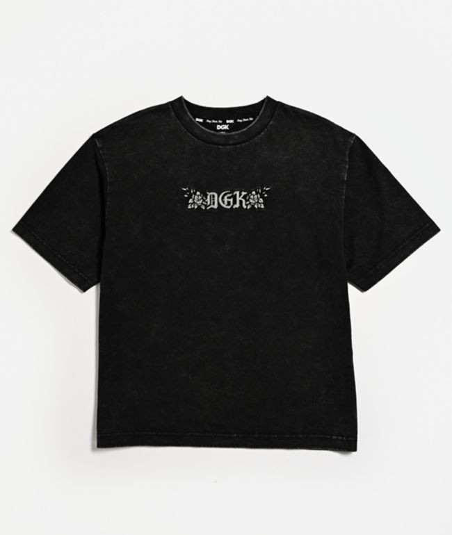 DGK Kids Saint Black Wash T-Shirt - thumbnail 2