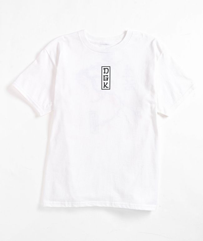 DGK Kids Zen White T-Shirt - thumbnail 2