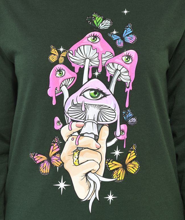DGK Psych Green Long Sleeve T-Shirt - thumbnail 2
