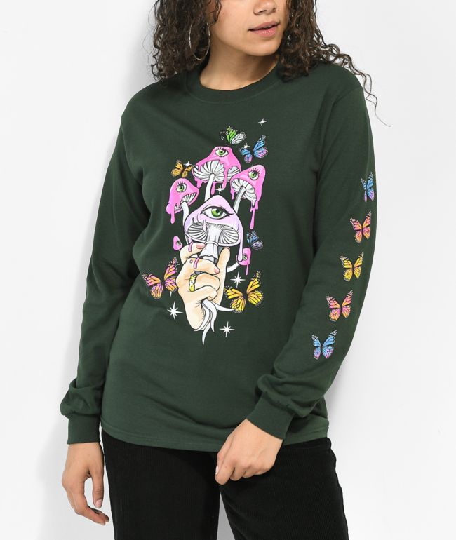 DGK Psych Green Long Sleeve T-Shirt