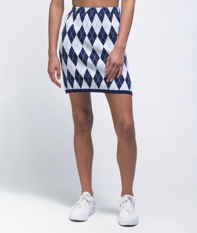 Daisy Street Golf Knit Skirt