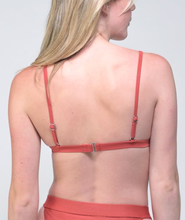 Damsel Sedona Herringbone Bralette Bikini Top - thumbnail 2