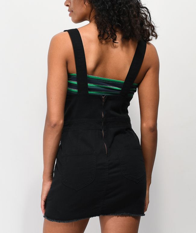 Dickies Bull Black Overall Dress - thumbnail 2
