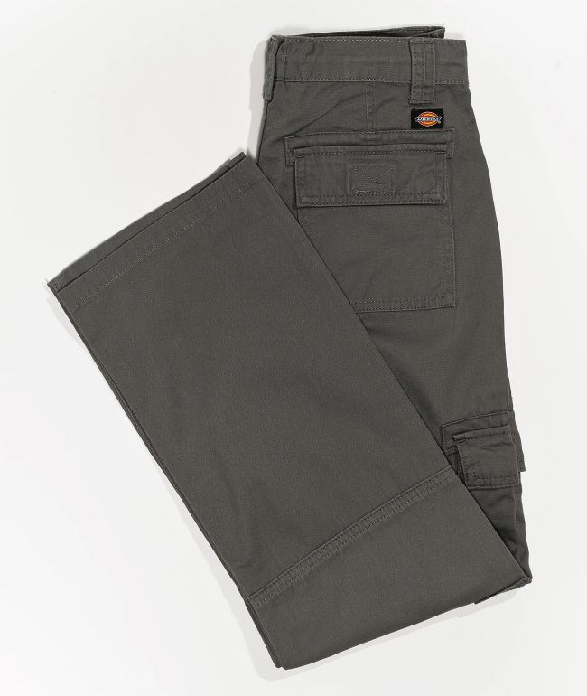 Dickies Grey Cargo Pants - thumbnail 3