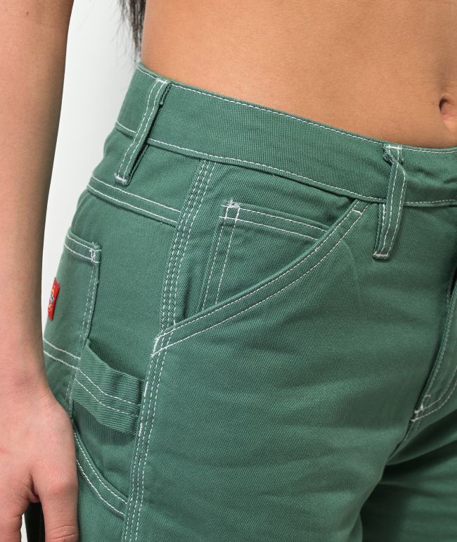 Dickies Ivy Green Carpenter Shorts - thumbnail 3
